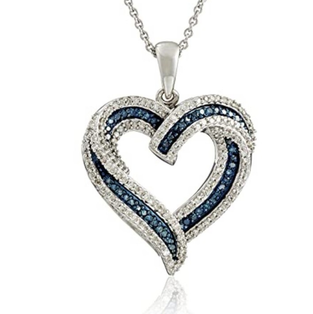 Sterling Diamond Charm